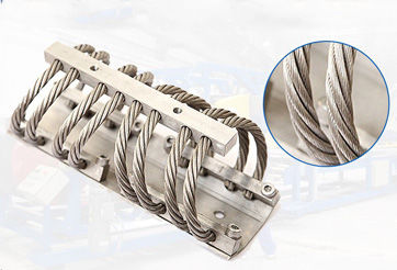 82 type wire rope shock absorber